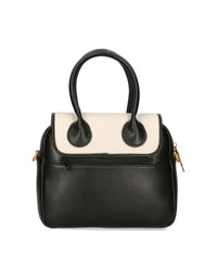 Women's bag with printed strap and interchangeable EGO flaps