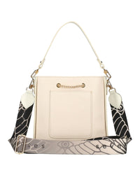 Women's handbag – medium size with a butterfly EGO