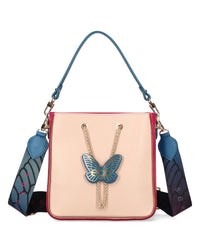 Women's Handbag - Medium size with butterfly EGO