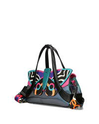 "SYNERGIA" women's handbag with removable EGO butterfly