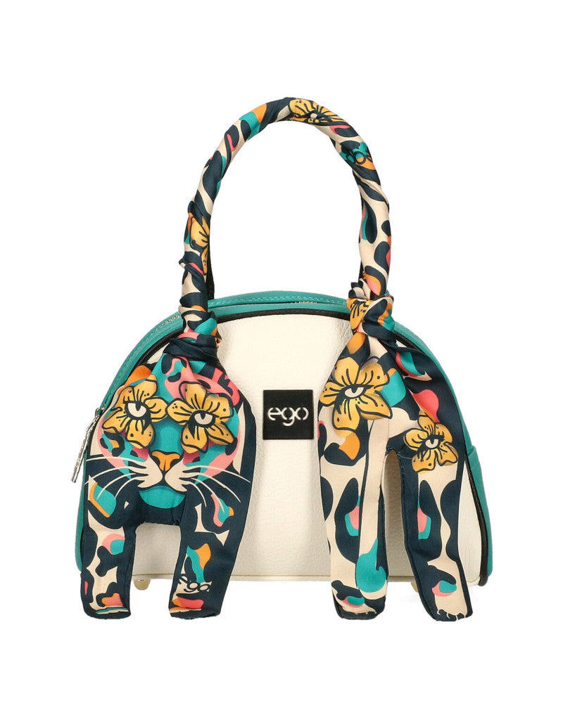 Women's reversible briefcase-style bag - EGO