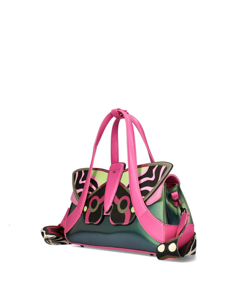 Women's Bag "SYNERGIA" with removable butterfly EGO