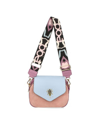 Bag with interchangeable flaps